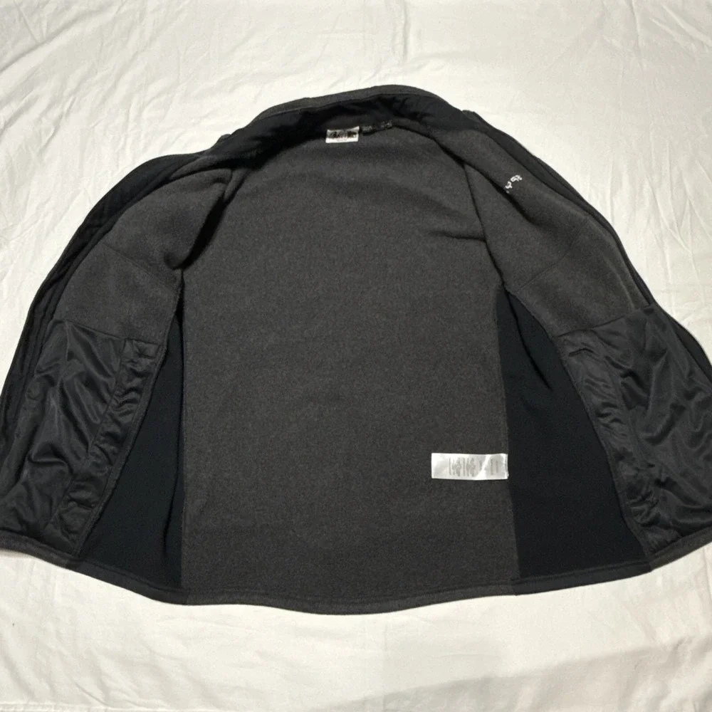 Spyder Zip Up Jacket Men's Size XL Gray Fleece Sweater Sweatshirt Activewear